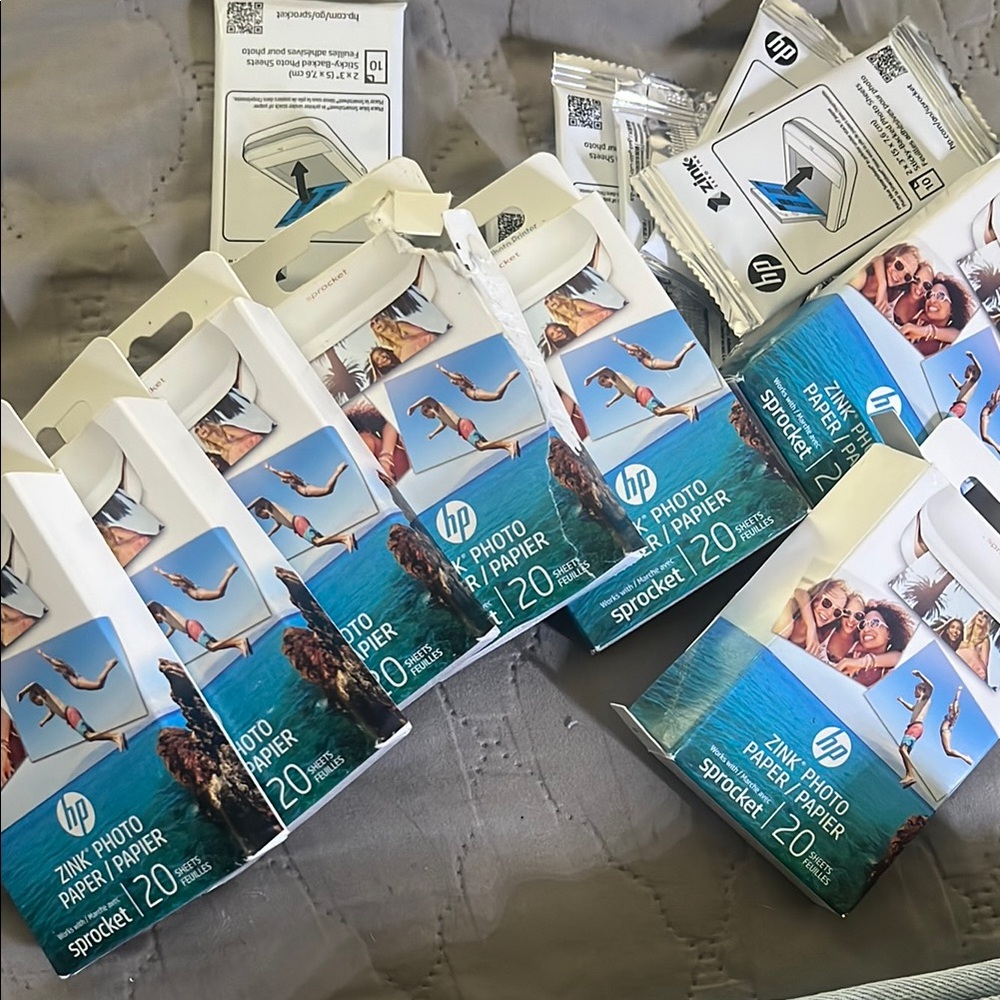 HP ZINK Sprocket Photo Paper 20 Sheets